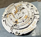 Orig Breitling calibre b35 Movement INCOMPLETE NON WORKING FOR PARTS DAMAGED