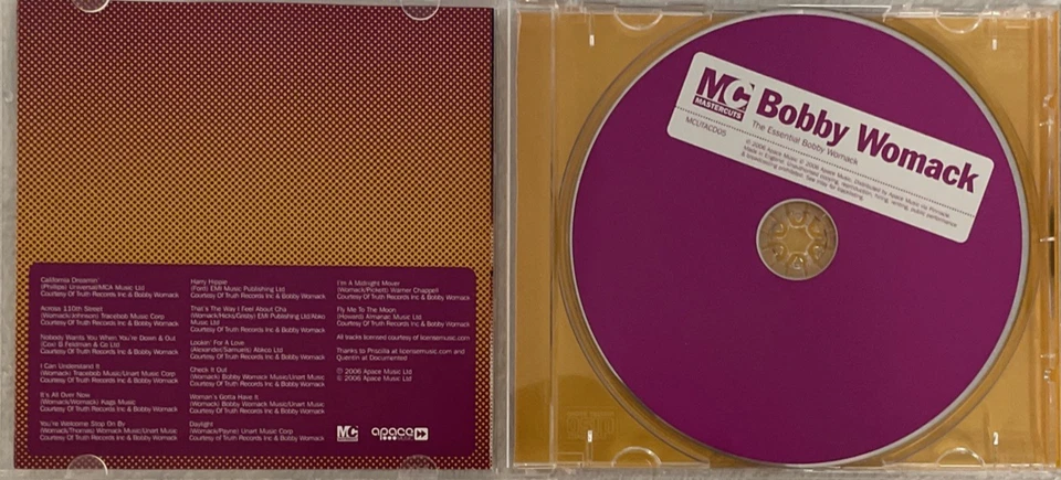 Bobby Womack - Mastercuts The Essential Bobby Womack Like New Бесплатная доставка - Изображение 2 из 4