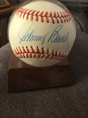 Johnny Bench Signed Baseball Rawlings Official NL Autograph Cincinnati Reds