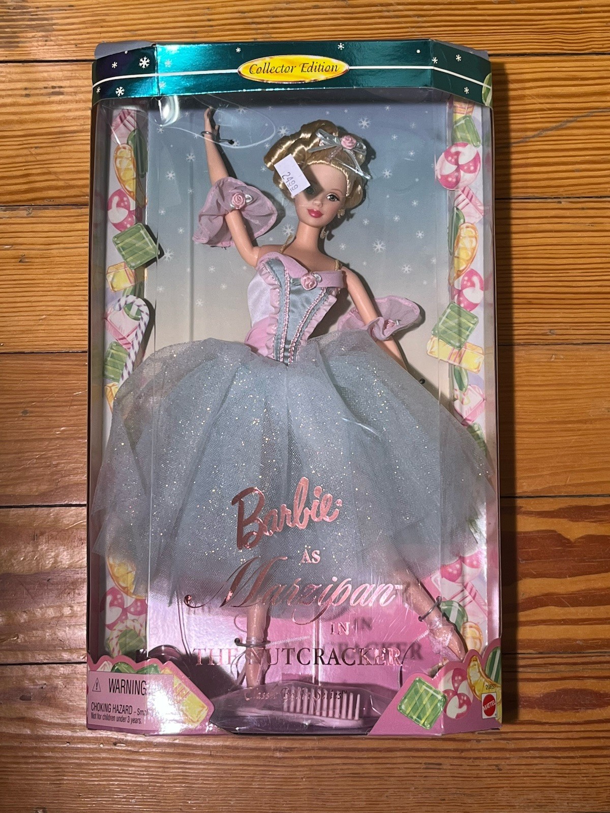 Barbie Marzipan Nutcracker Doll Classic Collector Edition Blue Dress