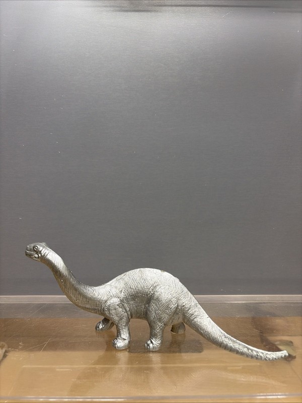 1960’s VTG MARX? dinosaurs brontosaurus prehistoric playset figure gray 3” Tall