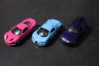 MIX BRAND Diecast Sport Race Cars SET - 3 Pieces # 093