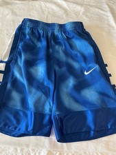 Nike dry fit Boys blue two toned athletic shorts size Large
