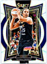 2025 Panini Select WNBA #57 Alyssa Thomas Silver Prizms