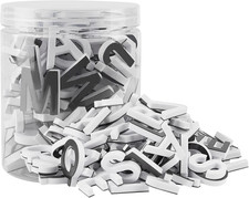 Decorative Magnetic EVA Alphabet Letters for Refrigerator/White Board 117Pcs Le