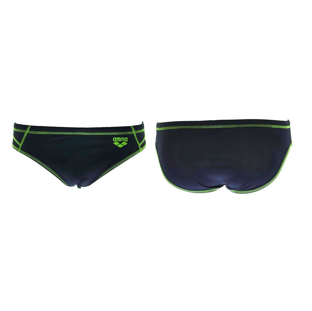 ARENA 16932 76NAVY-SHINY GREE REVO MID BRIEF - COSTUME SLIP UOMO - MARE/PISCINA
