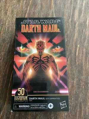 Star Wars Black Series Darth Maul Sith Apprentice 50th Anniversary Figure SEALED