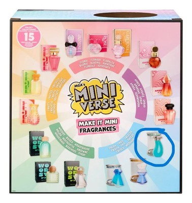 NEW MGA Miniverse Make it Mini FRAGRANCE SERIES FRESH #1 blue bottle