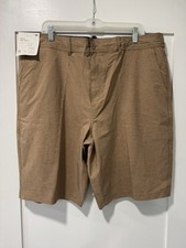 Goodfellow  Co Men's Almond Brown Hybrid Swim Shorts Size 40 New with Tags