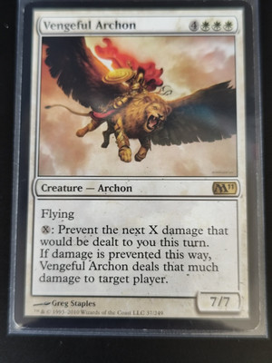 MTG - Vengeful Archon - Creature - Core Set 2011 - 037/249 - Rare