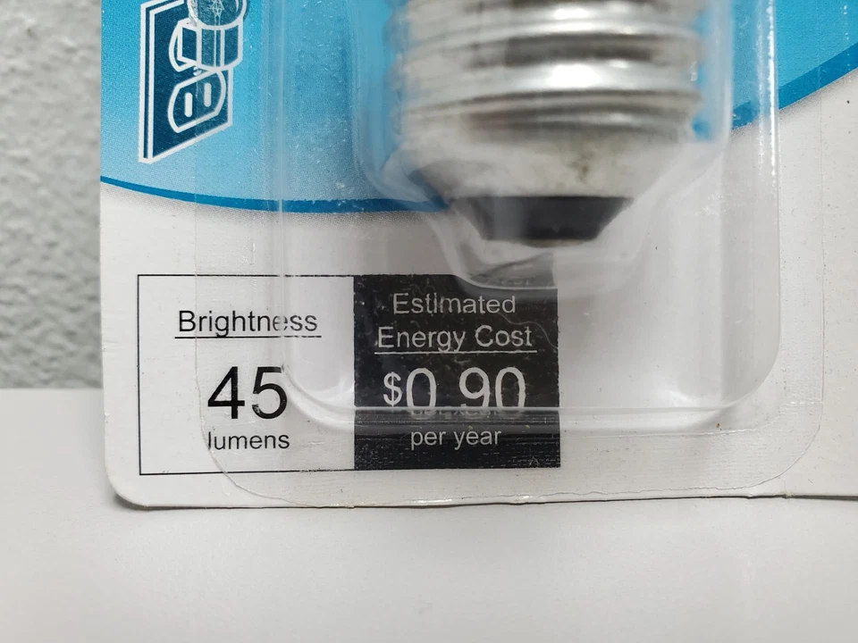 Philips 7.5 W Night Light Bulb Clear S11 Medium Base 45 Lumens 120 V 2800K - 1pk - Image 2 of 4