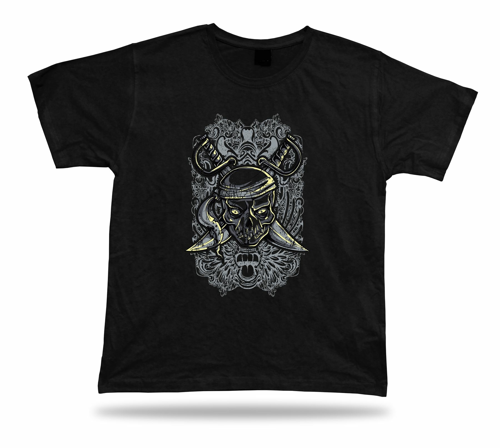Skeleton Evil Pirate Sword Monster modern awesome modern tshirt stylish design