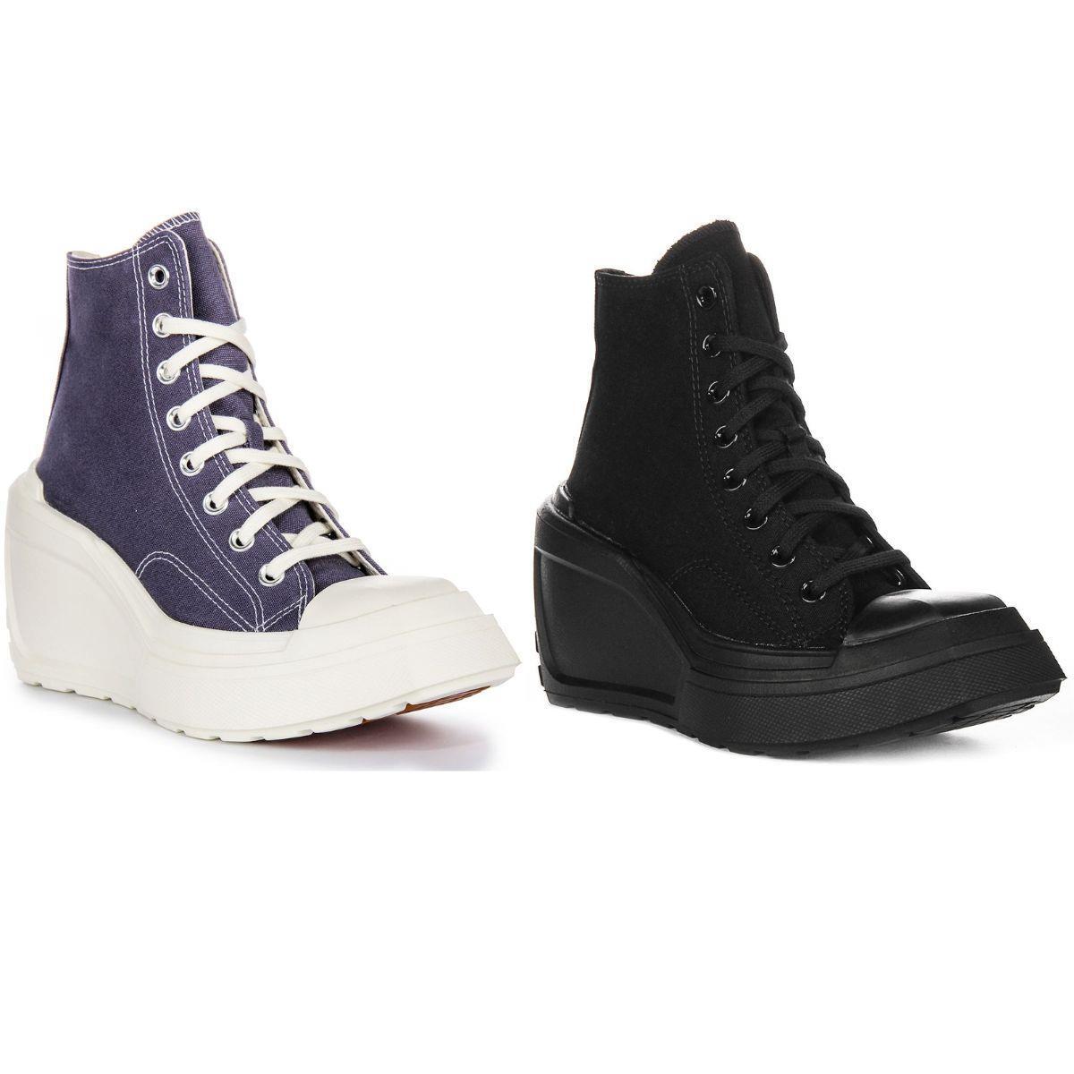 Converse A08094C Chuck 70 De Luxe Wedge Heel Womens Boot Black US