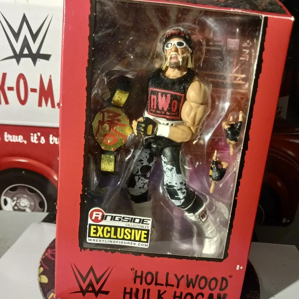 Mattel WWE Elite nWo Wolfpac Hollywood Hulk Hogan Ringside Exclusive Figure