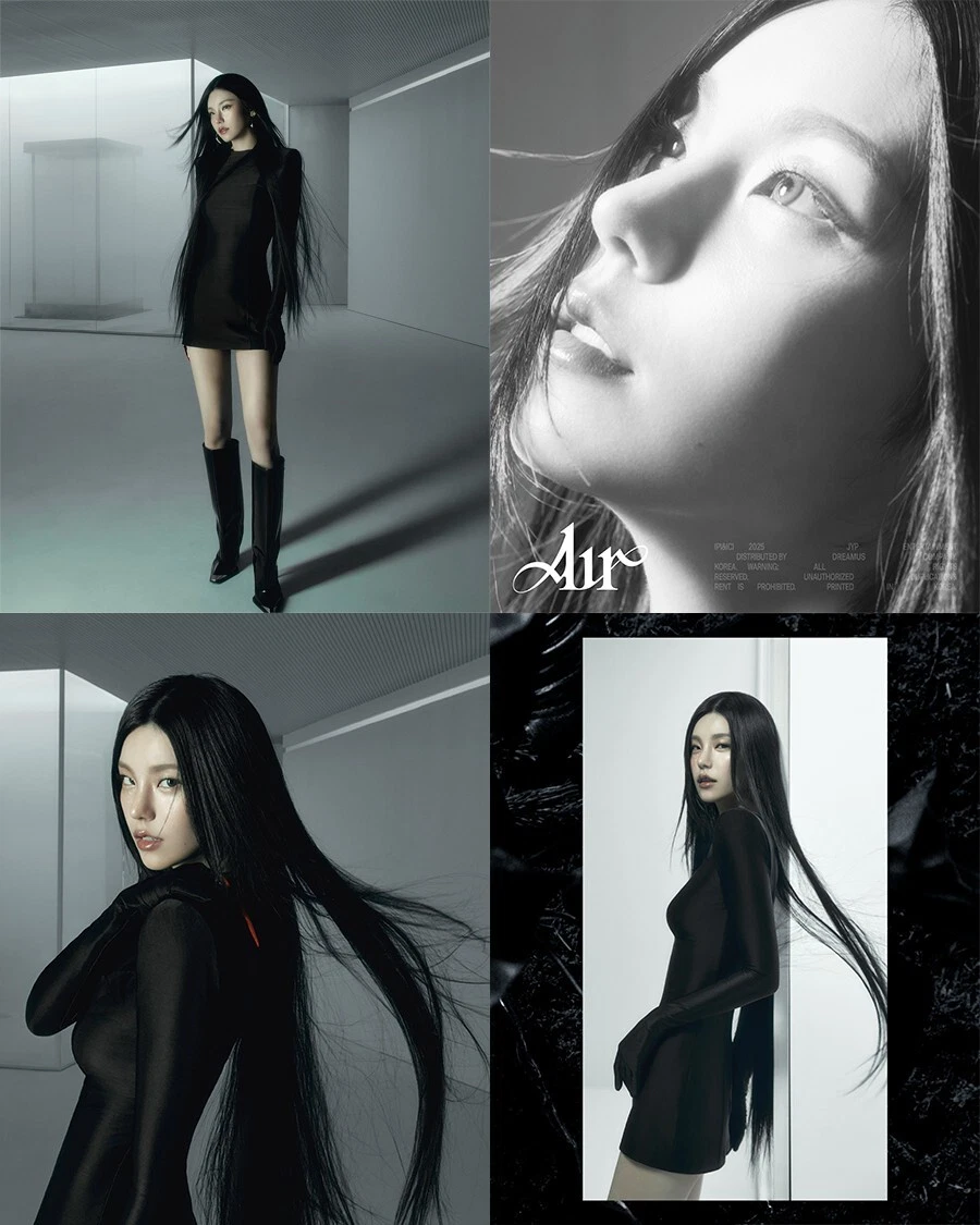 ITZY YEJI [AIR] Solo Debut Album PLATFORM POCA 2 Ver SET/2 QR+16