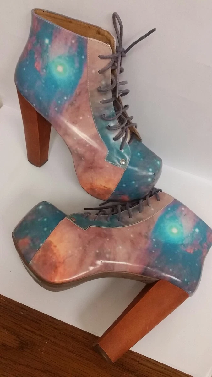JEFFREY CAMPBELL COSMIC LITA BOOTS SIZE 6