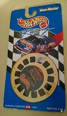 VIEW-MASTER 1998 KYLE PETTY 44 NASCAR 3 REELS 3D NOS HOT WHEELS RACING 35422.