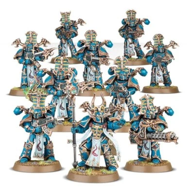GAMES WORKSHOP 10x Rubric Marines - Thousand Sons - WH40K - Brand New on Sprue