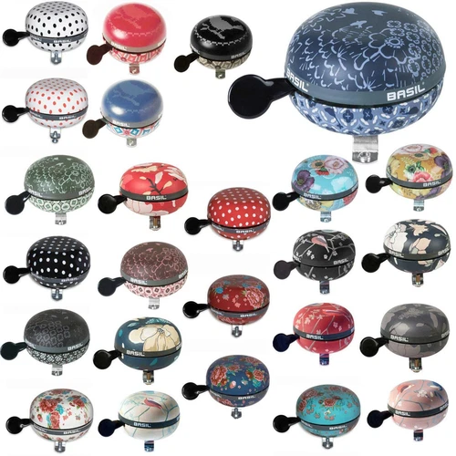 Basil Glocke BIG BELL Ding Dong Fahrrad Klingel XXL Glocke 80mm Design Zubehör