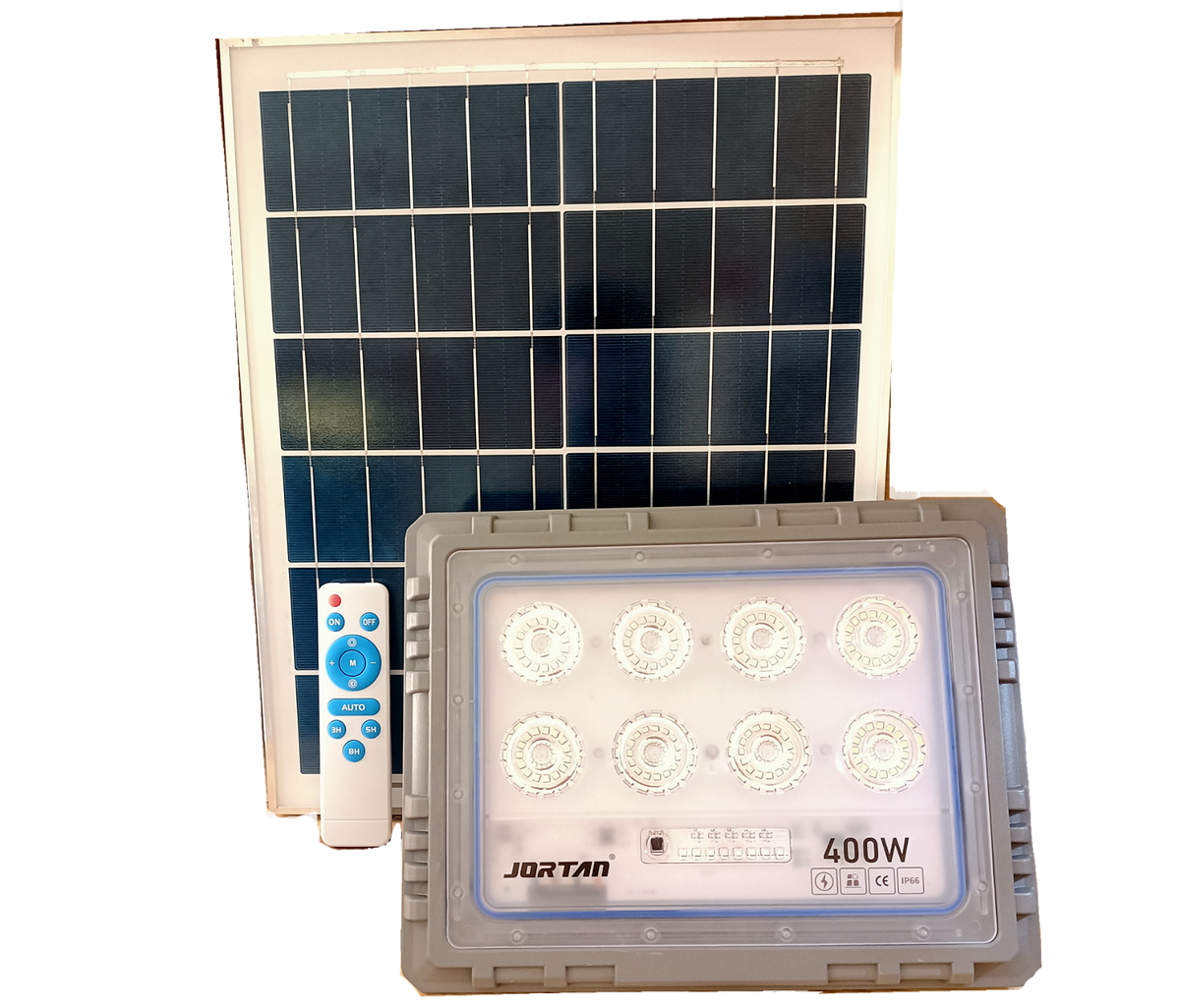 Indmird Faretto LED 100W Esterno 10000lm 6500K IP66 – 2 Pezzi Con Spina Per Giardino E Garage - 3
