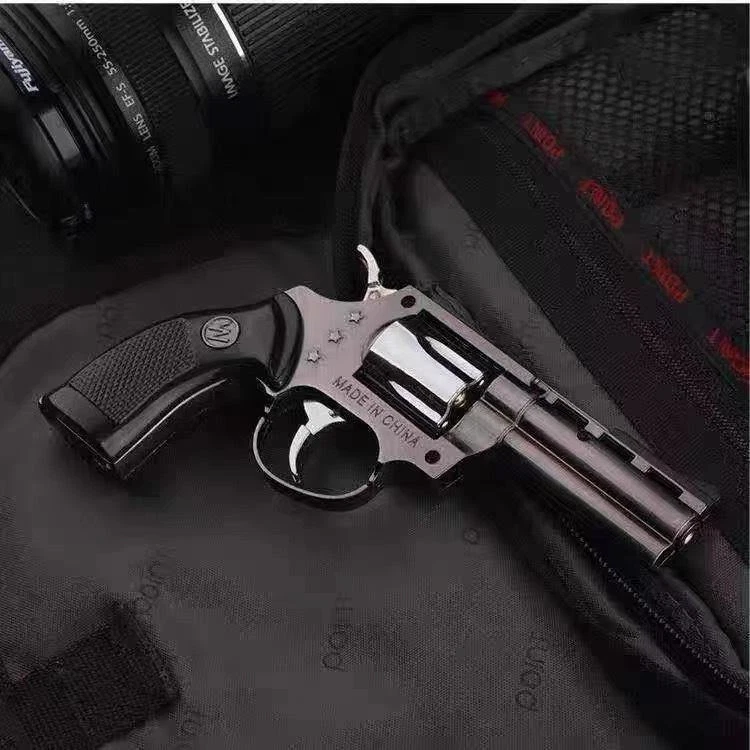 Revólver Recargable Antorcha Llama Inflable Pistola Cigarrillo Pistola Encendedor con Bolsa Foto 3 de 4