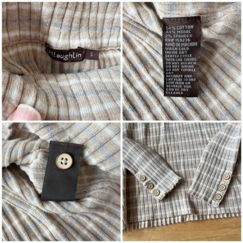 J MCLAUGHLIN ARLETTE ROLLKRAGEN PULLOVER S KLASSISCH MODAL ERHÖHT BASIC O… - Bild 10 von 12