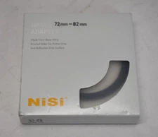 Nisi Brass Pro 72-82mm Step Up Ring NiSi Optics Adapter Ring Firmer Grip Brass