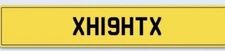 HIGHT CHERISHED PRIVATE NUMBER PLATE DVLA REGISTRATION
