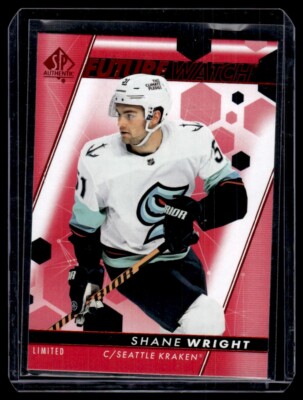 2022-23 SP Authentic Future Watch Red Paralell Shane Wright