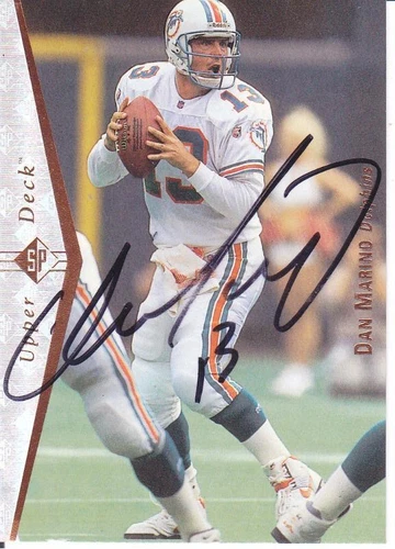 DAN MARINO Signed Upper Deck Trading Card #170   JSA CC21018