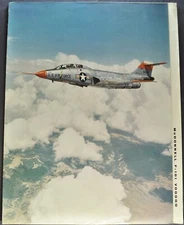 1959 MCDonnell F-101 Voodoo Jet Fighter Aircraft Brochure Excellent Original 59