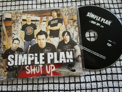 Simple Plan    Shut Up! Label: Lava    PRO15101 Promo CD Single
