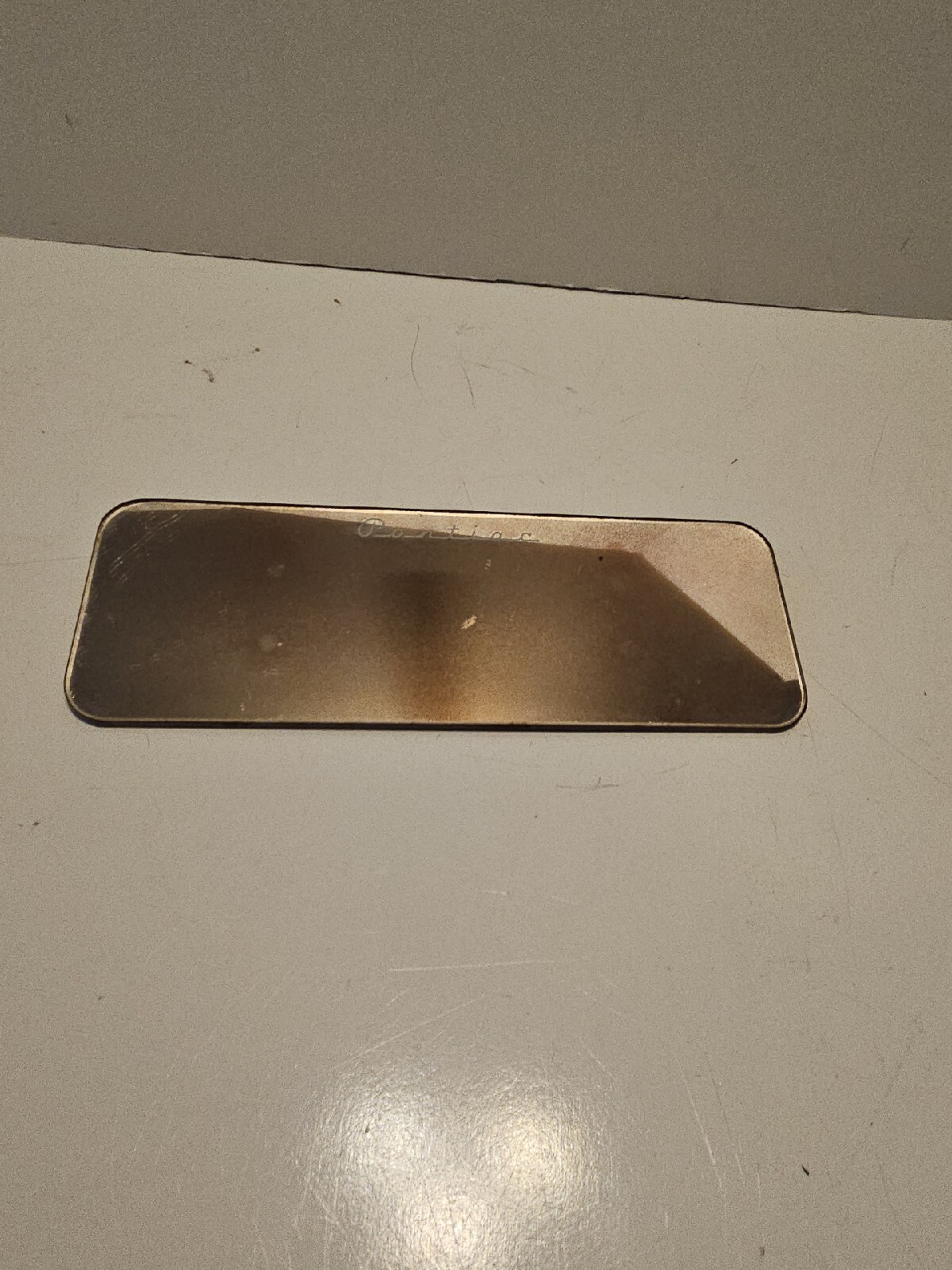 Vintage Pontiac Sun Visor Vanity Mirror eBay