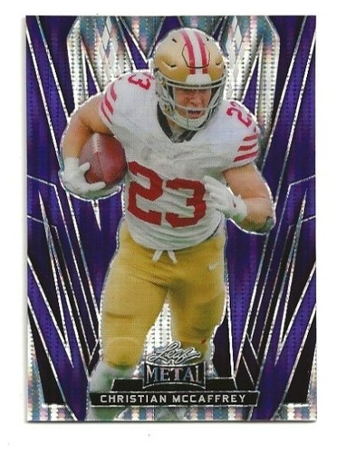 Brock Purdy 2024 Panini Cracked Orange Ref, Leaf Metal Draft, & Christian McCaff - Bild 3 von 4