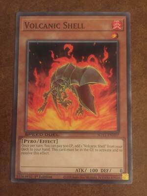 Volcanic Shell SGX1-ENH07 Yugioh Card Speed Duel Academy | eBay Volcanic Shell SGX1-ENH07 Yugioh Card Speed Duel Academy | eBay
