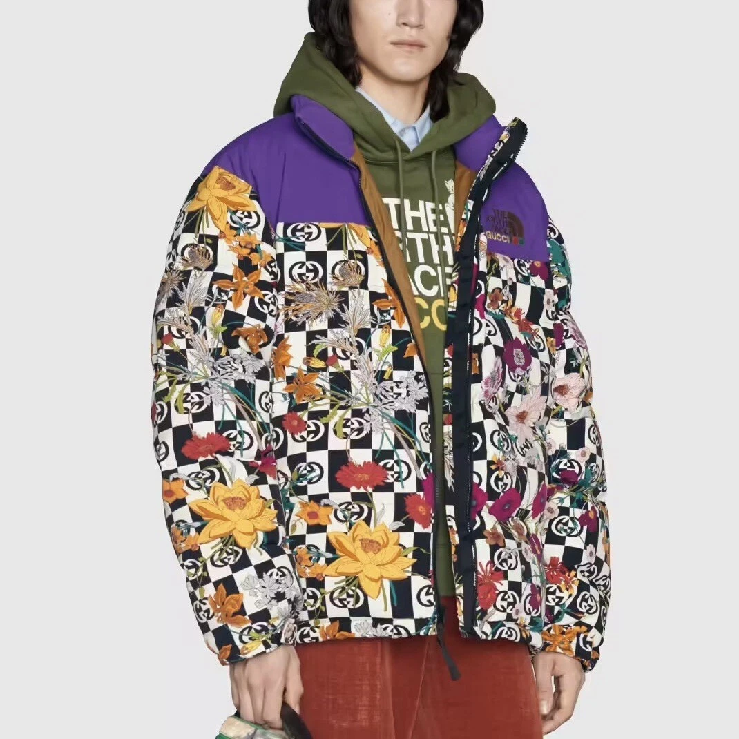 Puffer The North Face x Gucci Multicolour size M International in Cotton -  30563352