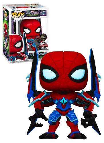 Funko POP! Marvel Mechstrike Monster Hunters #997 Spider-Man - Glow Chase - NEW
