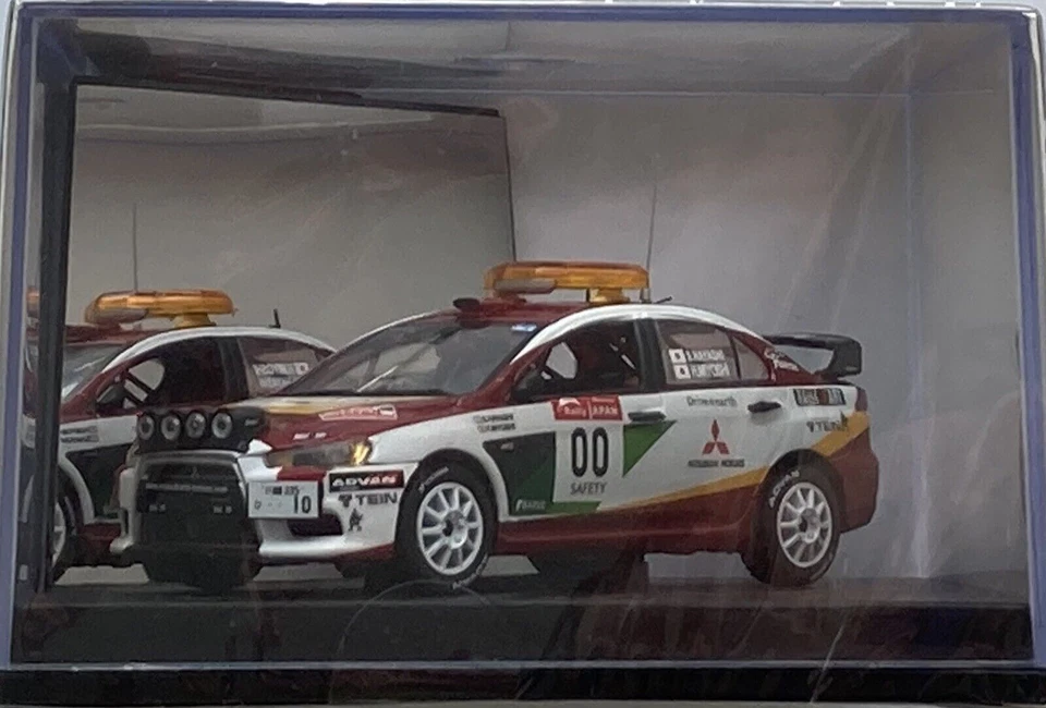 1/43 Vitesse 43442 L/E Mitsubishi Lancer Evo 2008 Japan Car #00 Miyoshi  Hayashi - Image 3 of 4