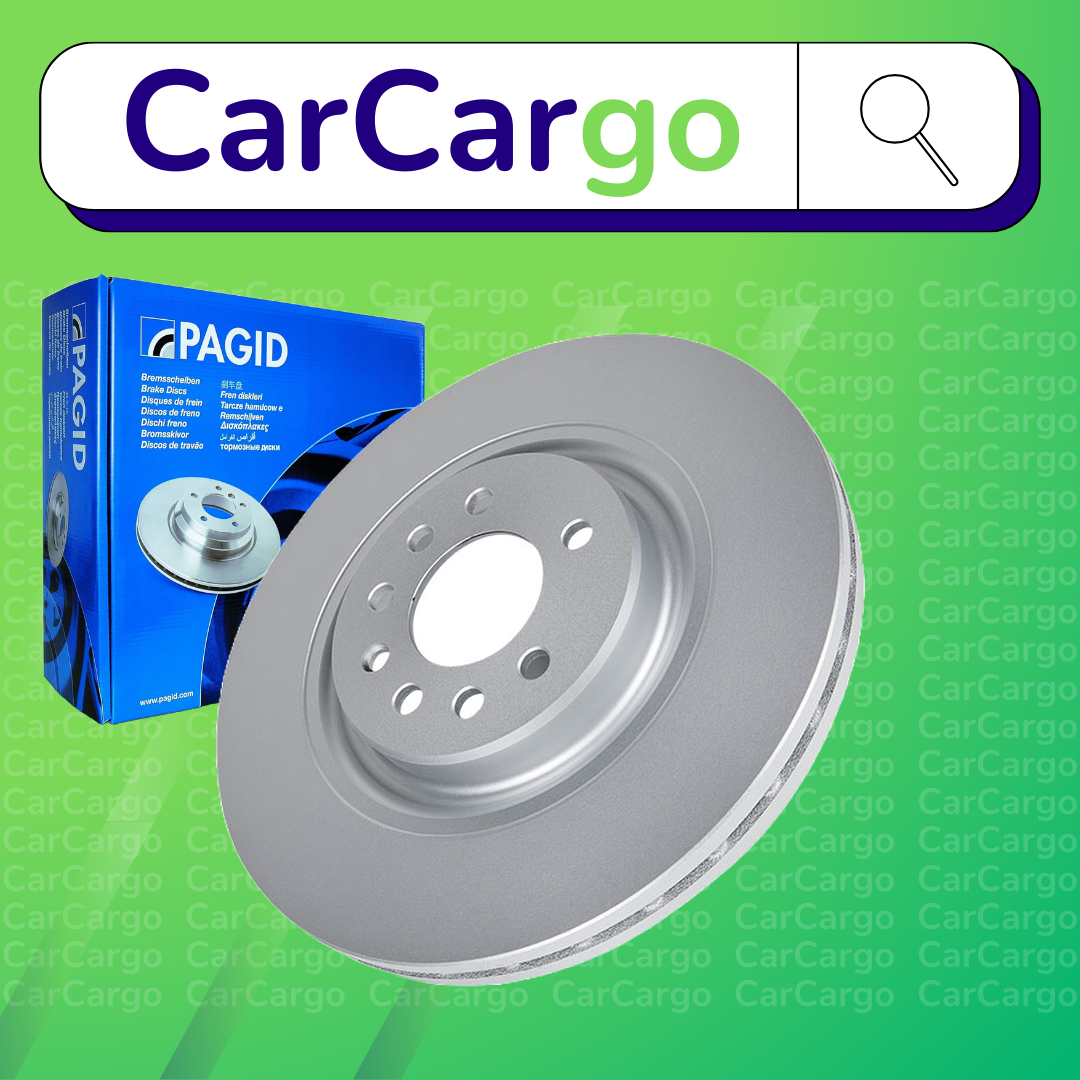 Pagid Vented Front Brake Discs Pair For Vauxhall Corsa 1.3 CDTi 2014-2024 330 mm