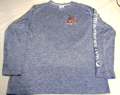 SPICY TUNA FISHING PERFORMANCE SHIRT ADULT SMALL IN EXCELLENT CONDITION