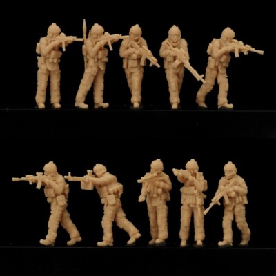 1/72 Modern Russia ''Federation Armed Forces'' 10 man group model (3D printed)
