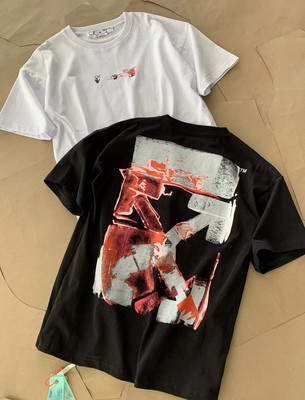 Off White Vintage Tshirt No Receipt Red 
