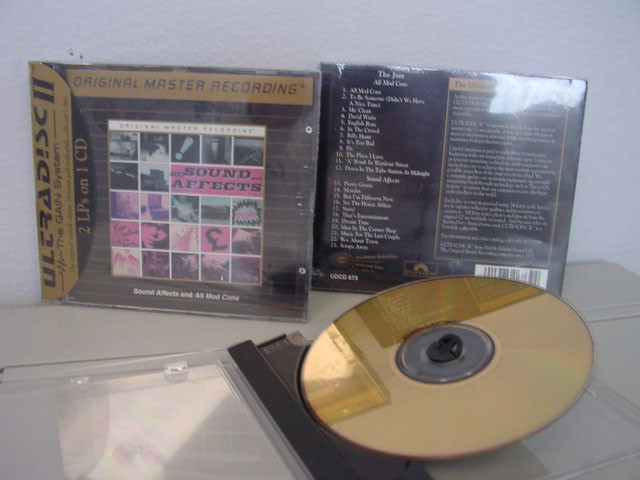 THE JAM ALL MOD CONS & SOUND AFFECTS Rare MFSL AUDIOPHILE 2IN1 24 