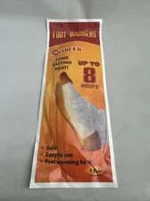 World Bio Heated Insole Foot Warmers 1 Pair Up To 8 Hours Disposable New
