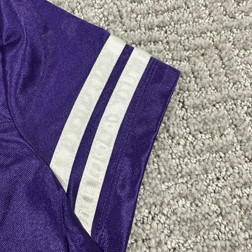 Minnesota Vikings Jersey Small Purple Shirt Logo Short Sleeve Graphic Tee Womens - Picture 4 of 11