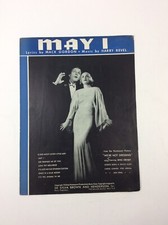 May I Mack Gordon  Harry Revel 1934 Pop Vintage Sheet Music