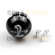 Black 5 Speed Manual Gear Shift Knob For Ford Mustang Refit Cobra Shelby Gt500