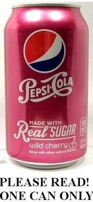 Pepsi Echt Zucker Wild Cherry Voll Neu 355ml American Kann Ltd Ed Usa 2014 Ebay