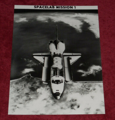 1983 MBB ERNO Photo Spacelab ESA NASA Space Shuttle Columbia STS-9 Concept Art