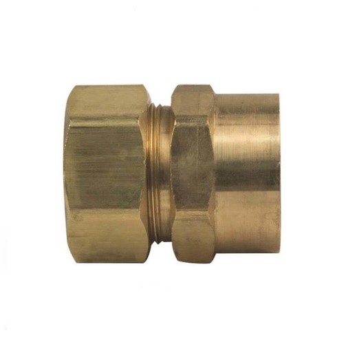 ProFlo PFSFCU78FN Brass 7/8" OD Compression x 3/4" Female NPT LF Adapter